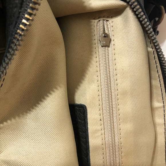 NWT ⭐️American Leather Co.⭐️ Lenox Triple Entry Shopper Bag - Black - Picture 9 of 16